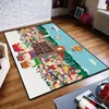 Door Mat s-South Anti-Slip Kitchen p-Park funny Bedroom cartoon Handmade Tufted cute Rug Carpet Living Room Entrance Decoration 4
