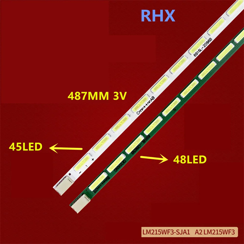 Pro LM215WF3 SJA1 S2A2 S2B6 S2D6 S2L4 RSAR4 LED podsvícení svléknout se 486MM 48LED 100%NEW