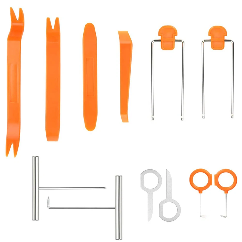 4/12Pcs Car Radio Door Panel Audio Removal Open Pry Tool Per Lexus Rx Rx330 Rx350 Rx400H 2004 2005 2006 2007 2008 2009