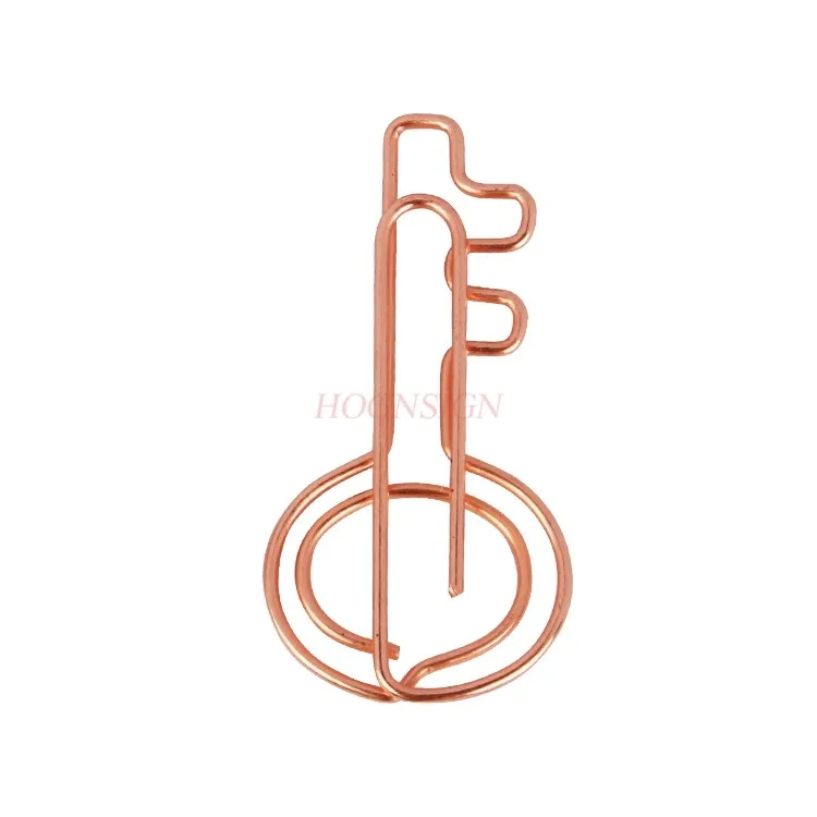 

10pcs Key Paper Clip Cartoon Creative Shaped Pins Large Pins