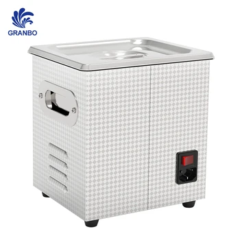 Alternative view of Granbosonic 120W Stainless Steel Ultrasonic Cleaner 1.3L Bath Household Appliance Commercial Jewelry Spark Plug Washer