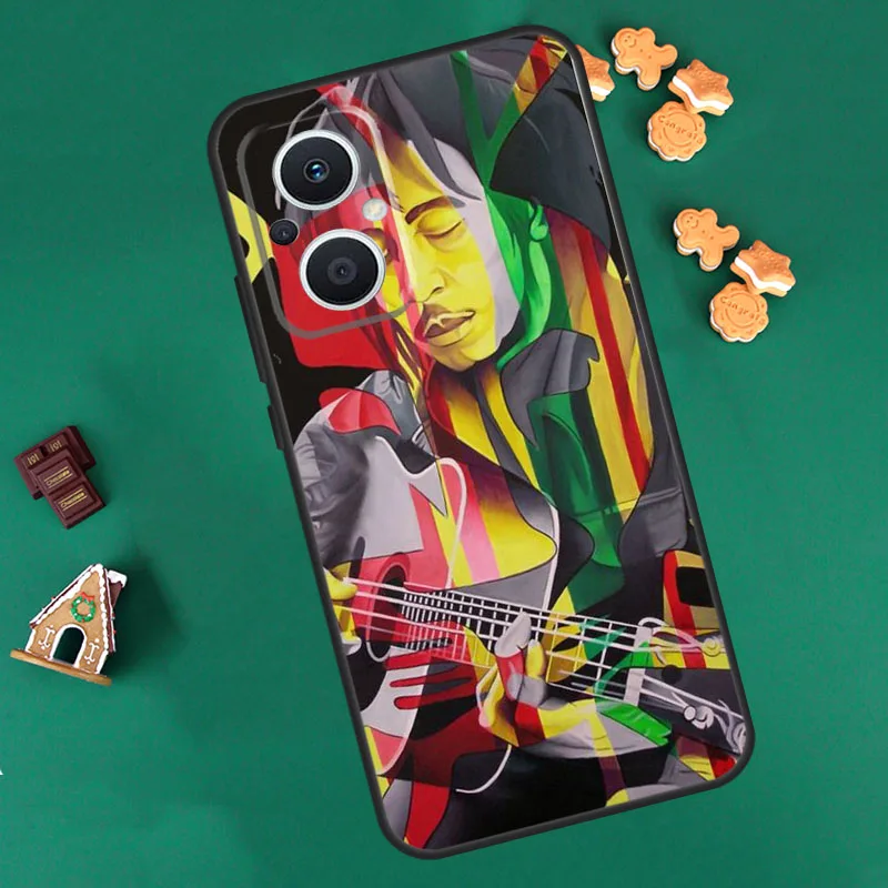 Bob Marley Jamaican Weed Design Phone Case