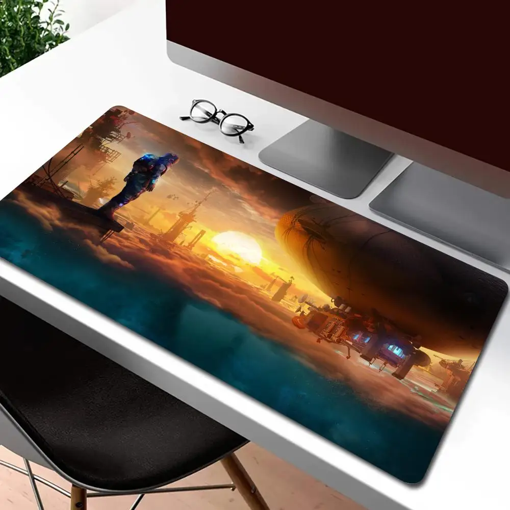 

Strategy adventure game Forever Skies Mouse Pad Computer Mouse Pad pc gaming Gaming MousePad Waterproof PU mouse pad gamer Leather Mouse Mat Gamer