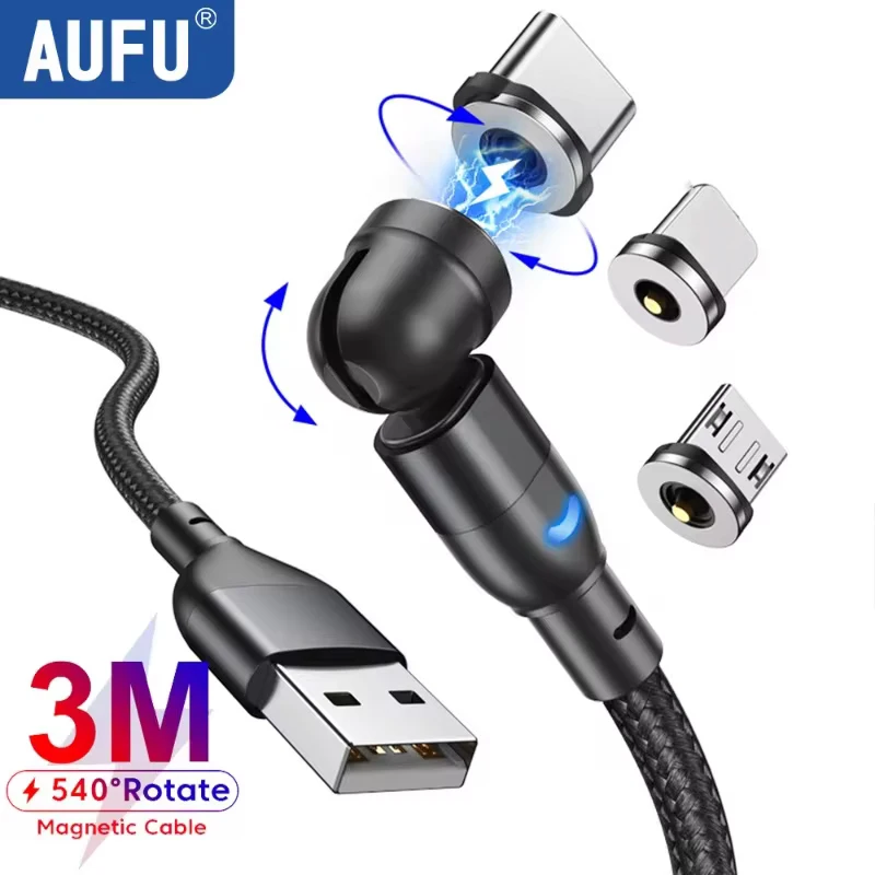 Enhanced Magnetic USB Charging Cable - 3M Length