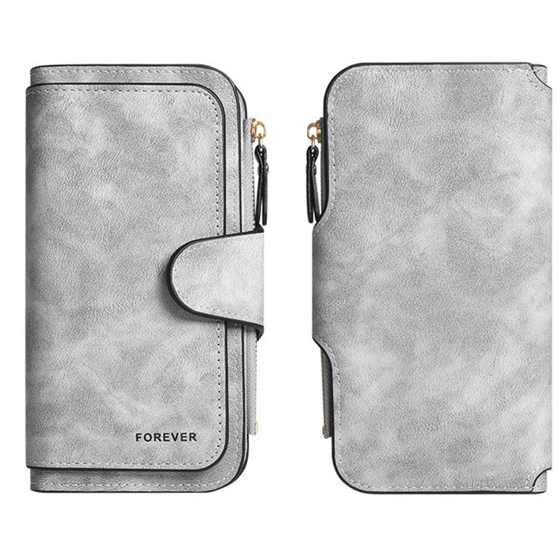 Elegant Butterfly Flower Women's Long Wallet with Card Slots, Coin Pocket & Phone Pouch – Ideal Gift