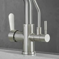 Touch Filter ก๊อกน้ําห้องครัวพร้อมดึงลงร้อนเย็นอ่างล้างจาน TAP 3 วิธีเซ็นเซอร์น้ําบริสุทธิ์ Touch บนก๊อกน้ําห้องครัว 4