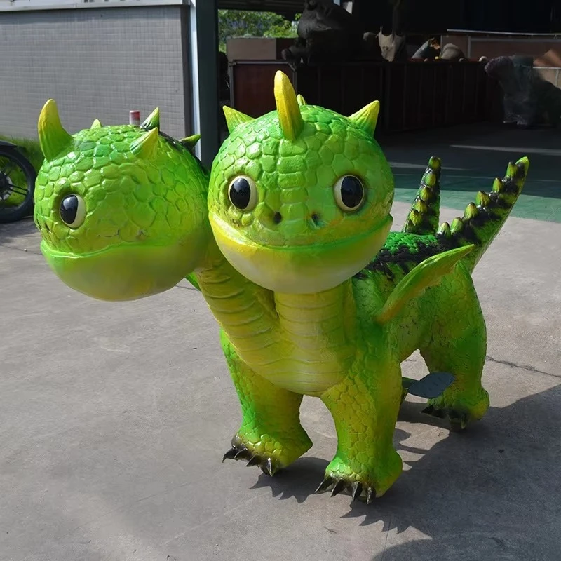 Animation Gehpferd Dinosaurier Reitmünze Tier Reiten Kind 150cm
