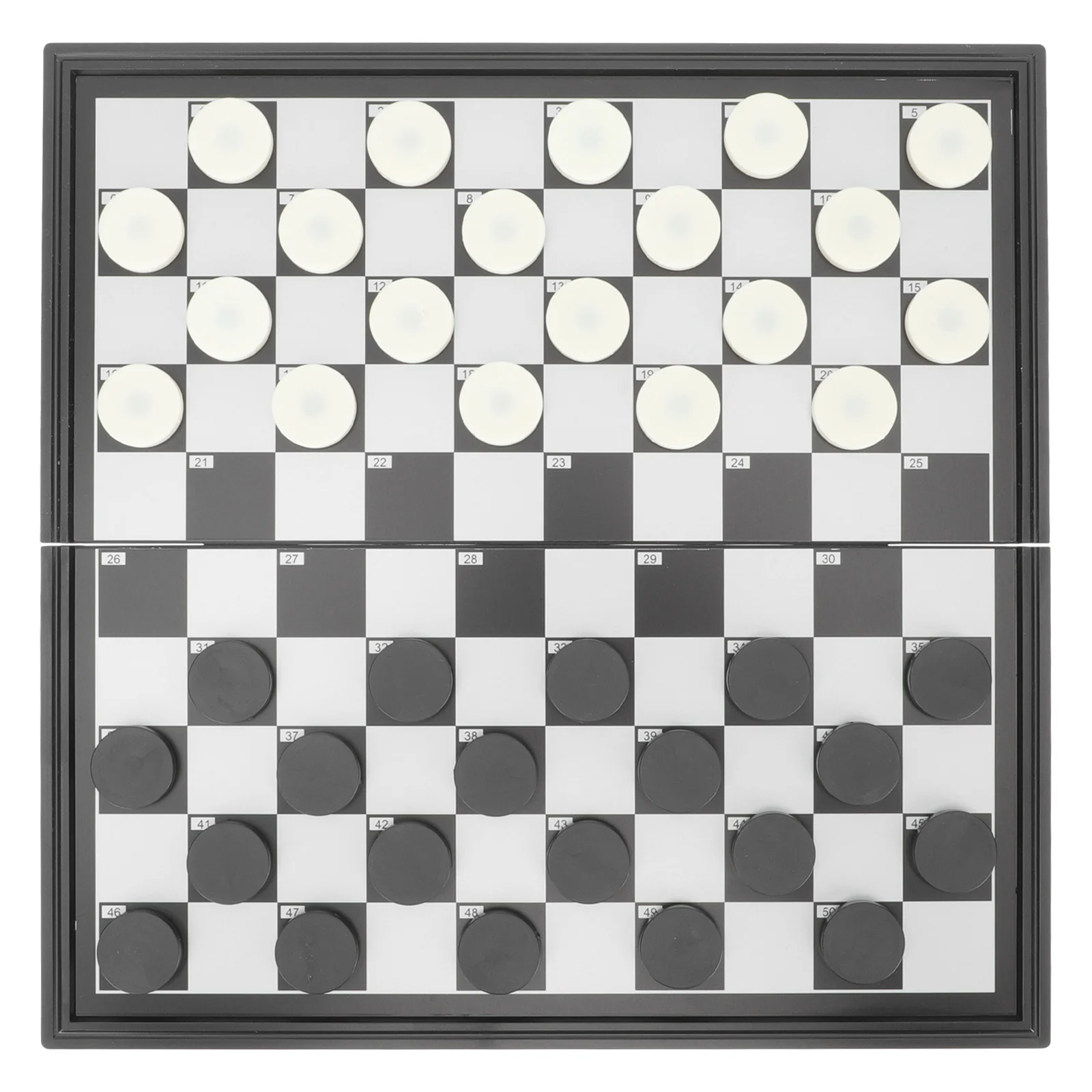 Dama Scacchiera Pieghevole Scacchiera Interattiva Gioco Di Scacchi Puntelli Di Allenamento Tiranti Magnetici Portatili