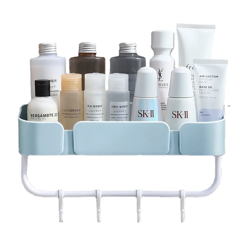 

Bathroom shelf toilet toilet washstand towel storage non perforated wall mounted bath wall toilet