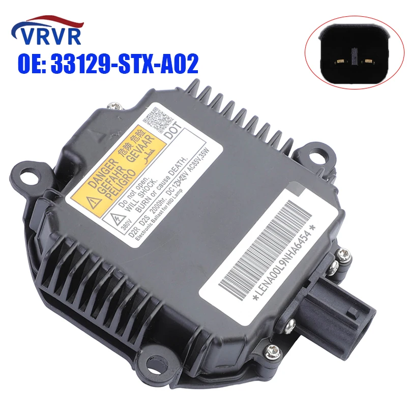 

VRVR 33129-STX-A02 33129STXA02 HID Xenon Headlight Ballast Control Unit Module 33129-STX-A01 For 2007-2009 Acura MDX