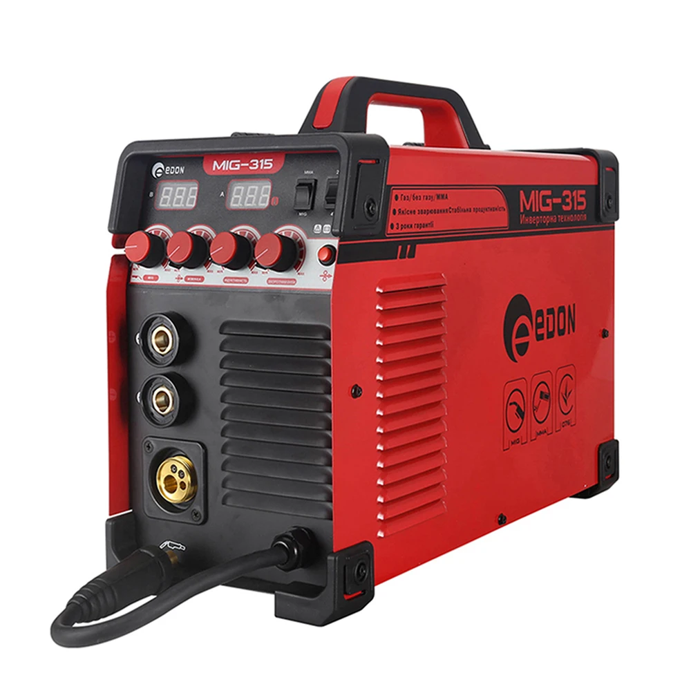 EDON MIG 315 gas gasless digital control dc mig welding machine welder