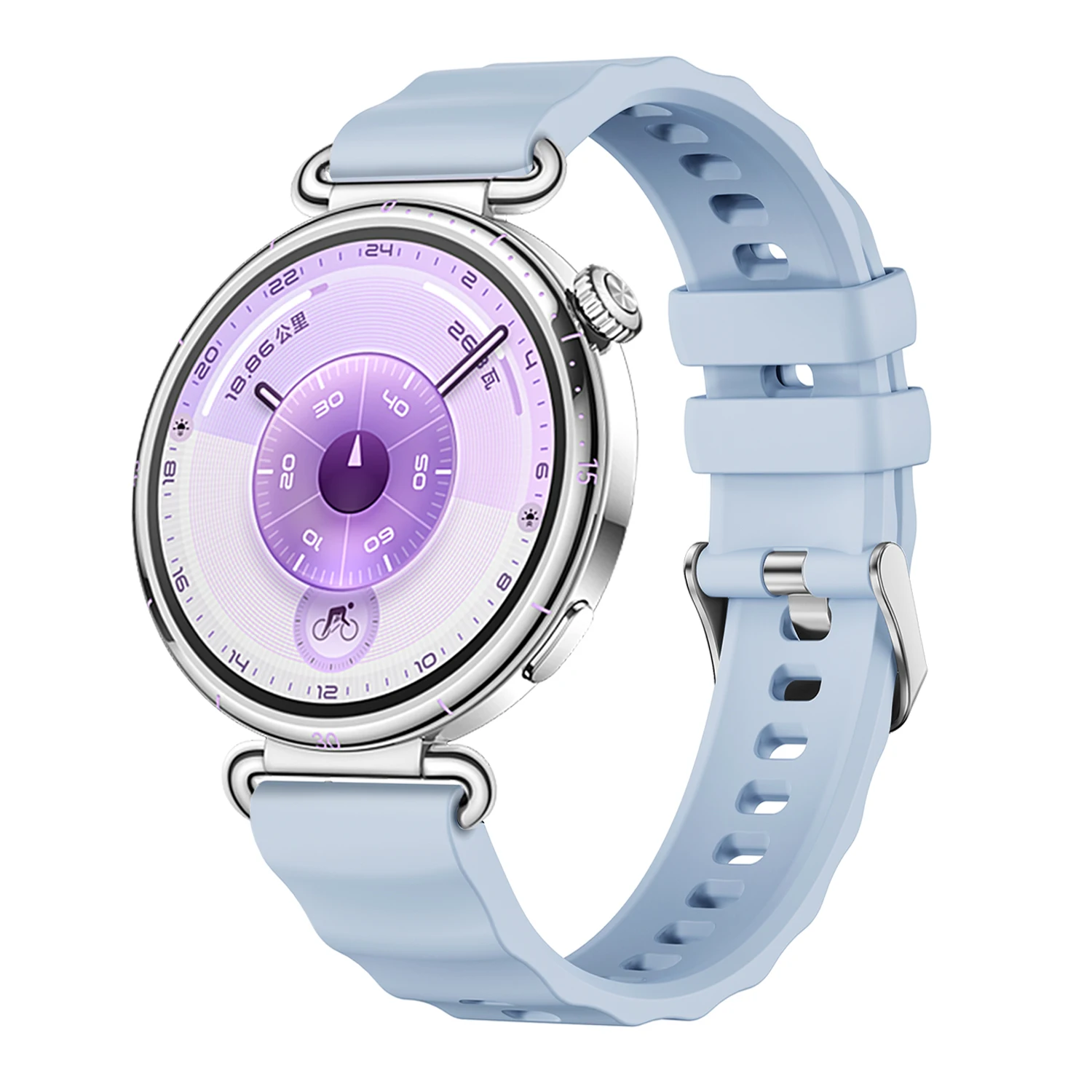 18mm Soft Silicone Watch Strap Wristband Bracelet Accessories