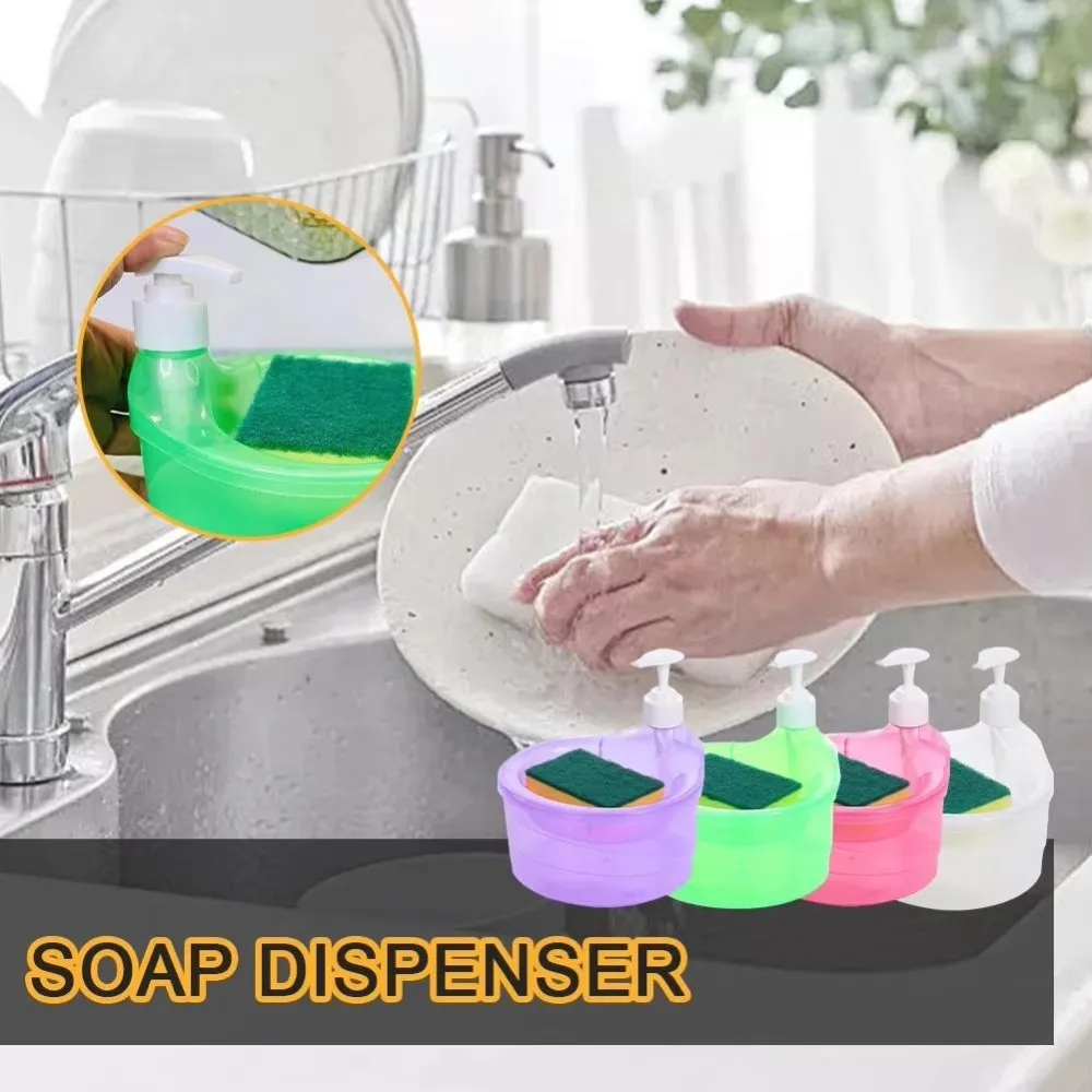 Description Picture 5 of itemSoap Dispenser Creative Kitchen Dishwashing Liquid Dispenser Kitchen Dish Soap Dispenser Liquid Pump Kitchen Soap Container
