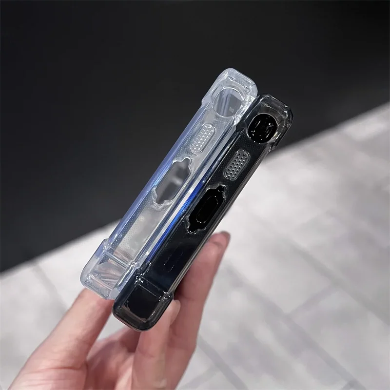 حافظة فاخرة شفافة مضادة للصدمات لهاتف سامسونج جالا...