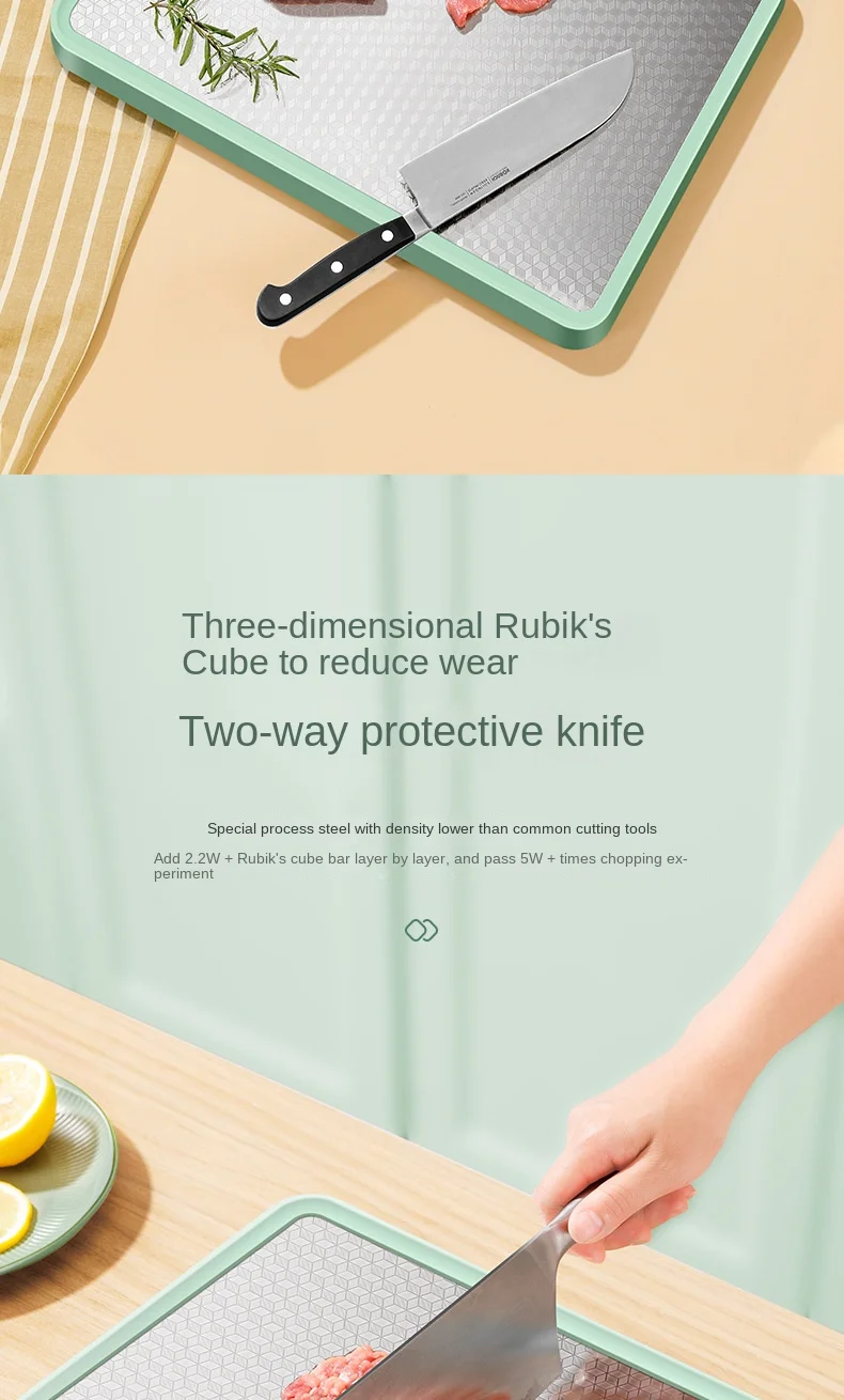 Planche Découper Acier Inoxydable 2 Planches à Découper En Acier