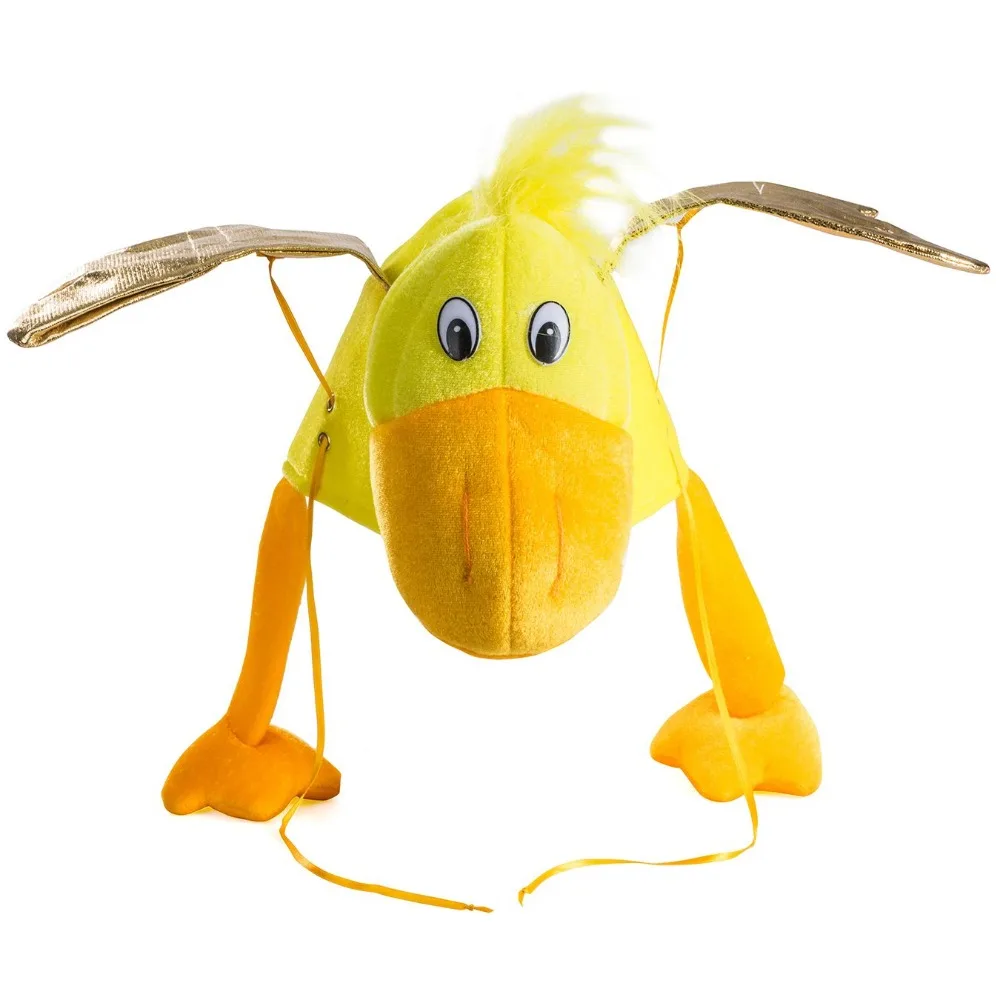 Flapping Wing Duck Hat Novelty Farm Animal Hat Pink Pig Cosplay Costume Props for Party Dress Up hats Christmas Funny Gift