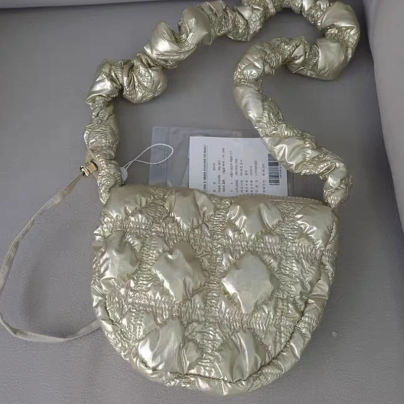 thumbnail image 1 of Bolsos de marca de moda para mujer, bolsos y carteras de diseñador de lujo, bolsos de hombro con diseño cuadrado de diamantes bordados de nailon, novedad de 2023, 1 of 5