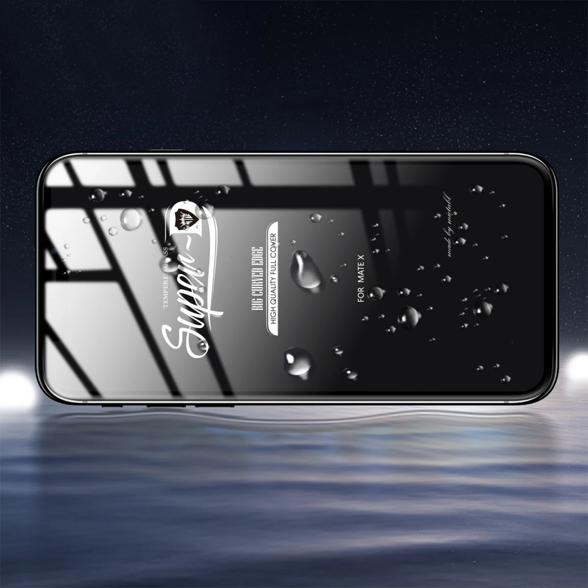 Premium 3-Pack Super-D Curved Tempered Glass Screen Protector - Full Coverage and 9H Hardness