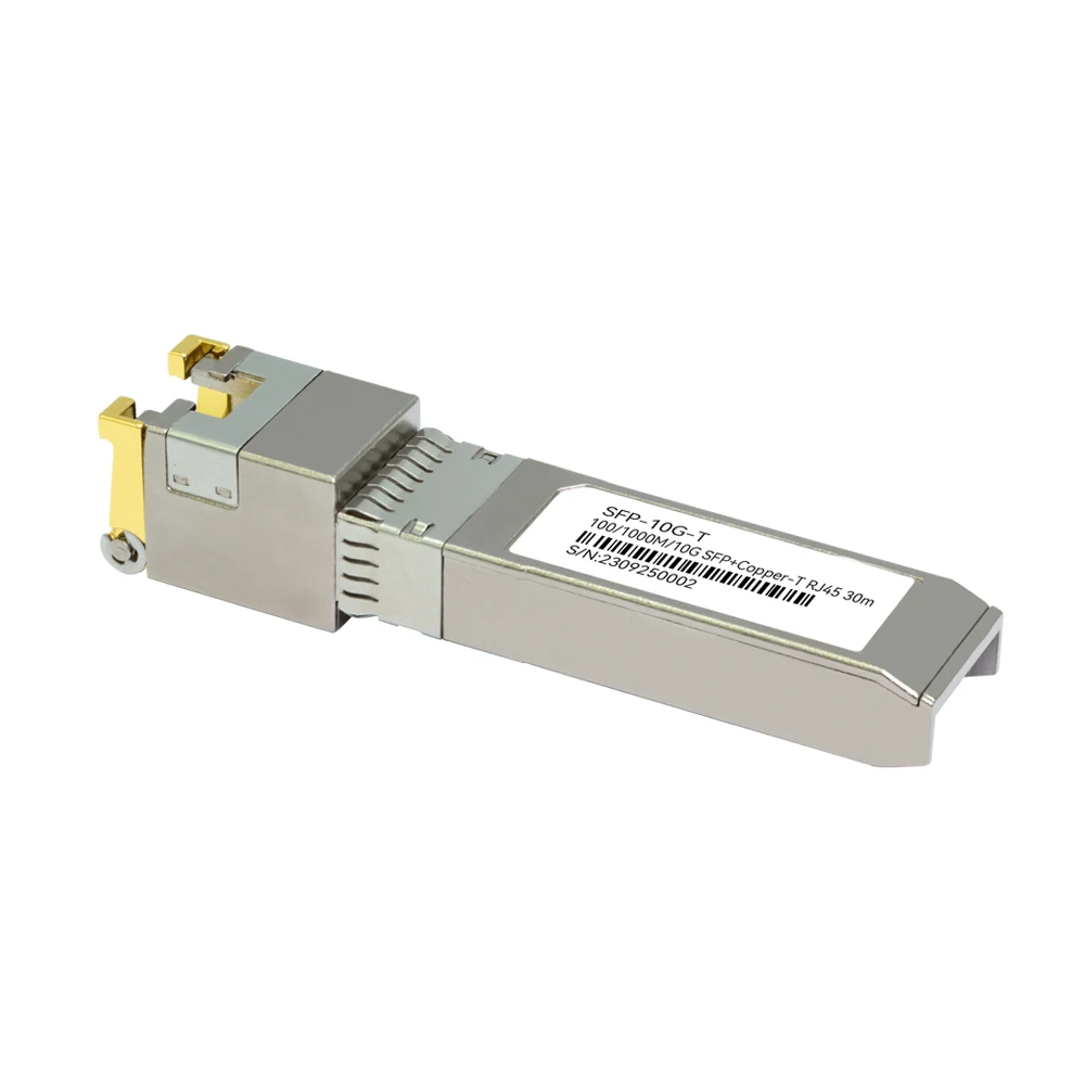 SFP-10G-T, 100, 1000M, 10G, SFP + Cobre-T, RJ45, aplicável a BPI-R4