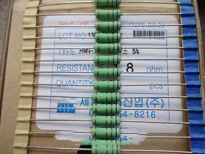 Resistenza Corea Ad Alta Potenza 2W 1.8R 2 W1.8 Euro 2 W1.8Ohm 5%