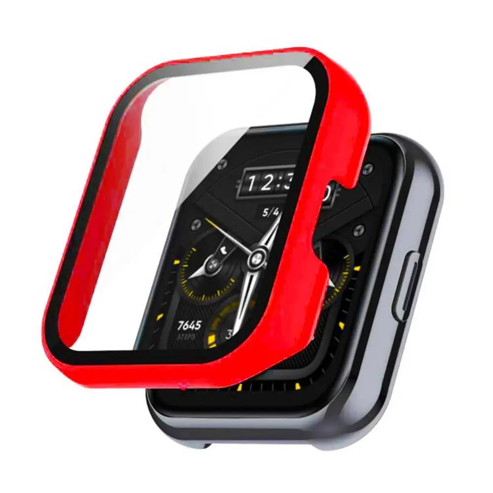 

Защитный чехол для Realme Watch 2 2 Чехол, полная защита экрана для Realme Watch 2, защитный чехол + закаленное стекло