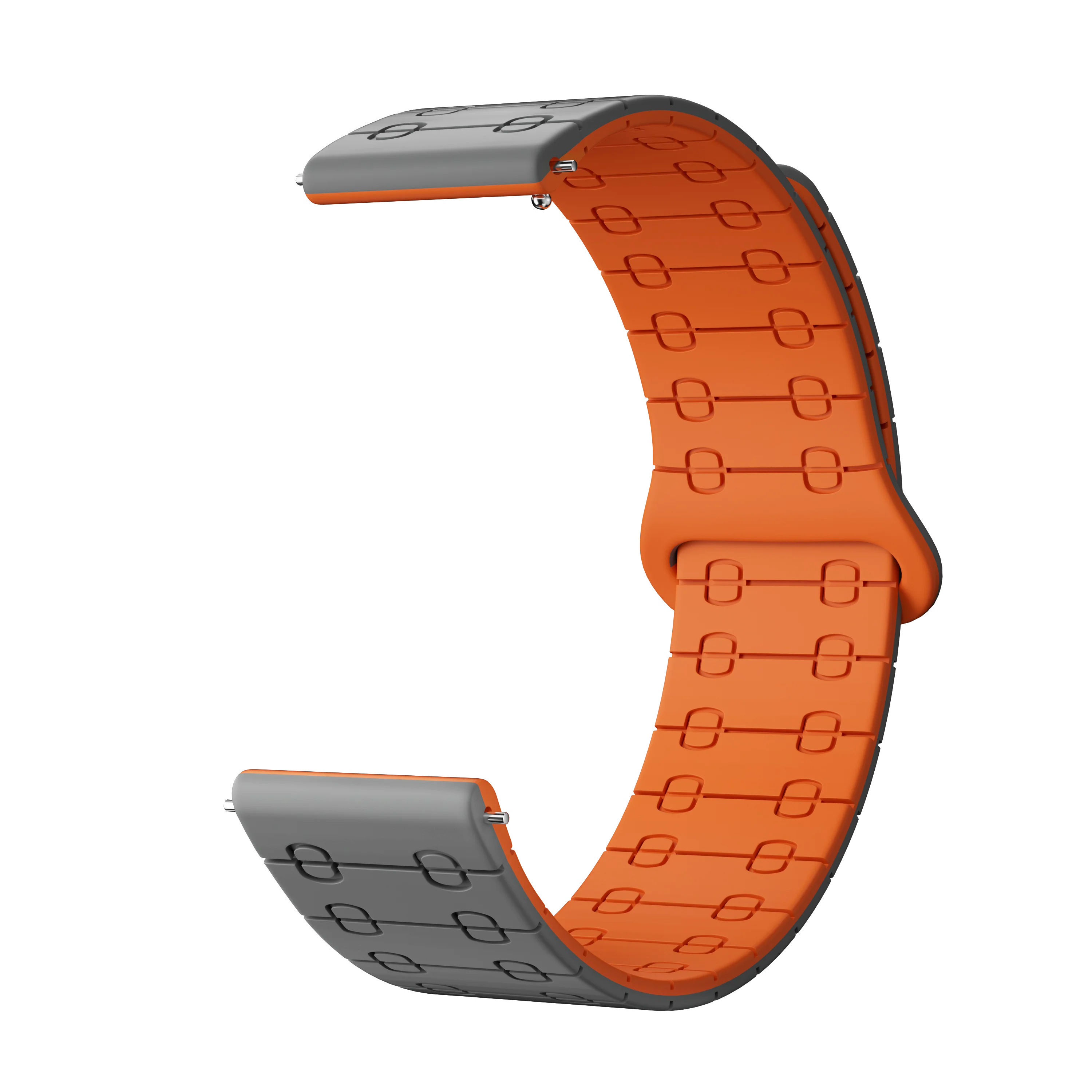 Magnetic Silicone Strap – 22mm Adjustable Wristband Bracelet