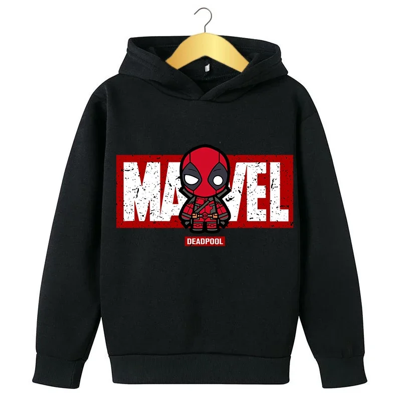 Children Hoodie Marvel Kids Spiderman Tracksuit Charm Boys Girls Hoodie Clothes Set Superhero Hoodie Pants Sweatshirts