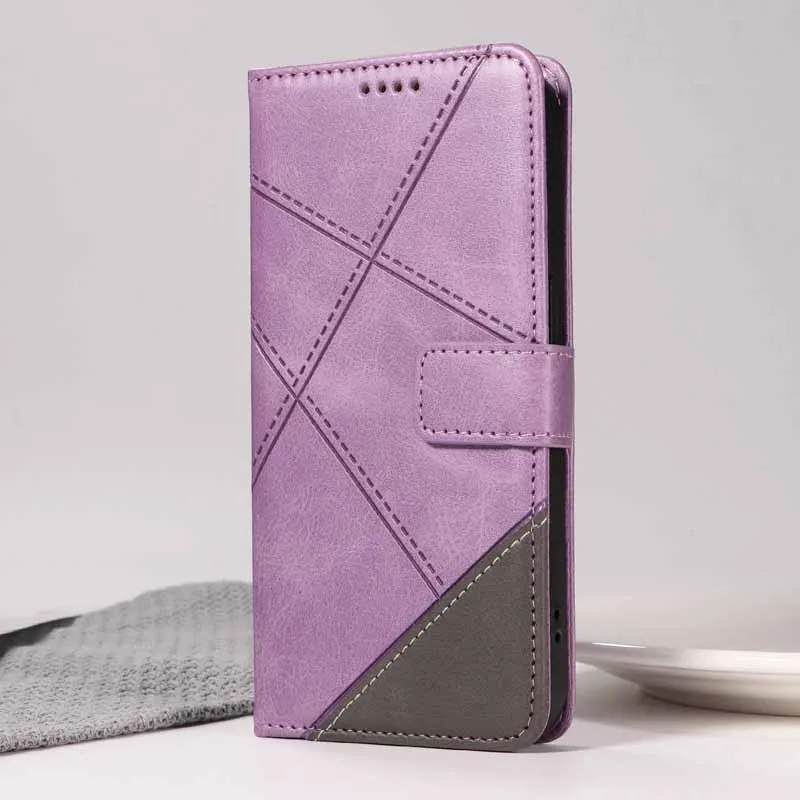Leather Flip Wallet Phone Cover with Card Holder
