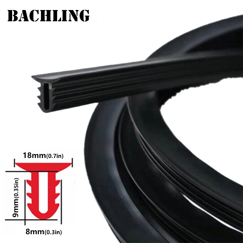 Enhanced Car Dashboard Soundproofing Rubber Weatherstrip for Noise Insulation and Leak Protection
