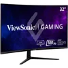 OMNI VX3218-PC-MHD 32 Inch Curved 1080p 1ms 165Hz Gaming Monitor with FreeSync Premium, Eye Care, HDMI and Display Port 1