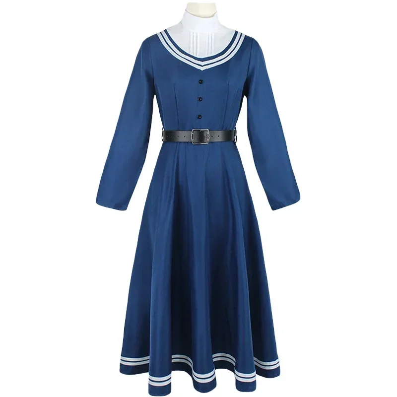 Anime Frieren Cosplay Costume Fern Adult Women Dress Suit Halloween Outfit Uniform