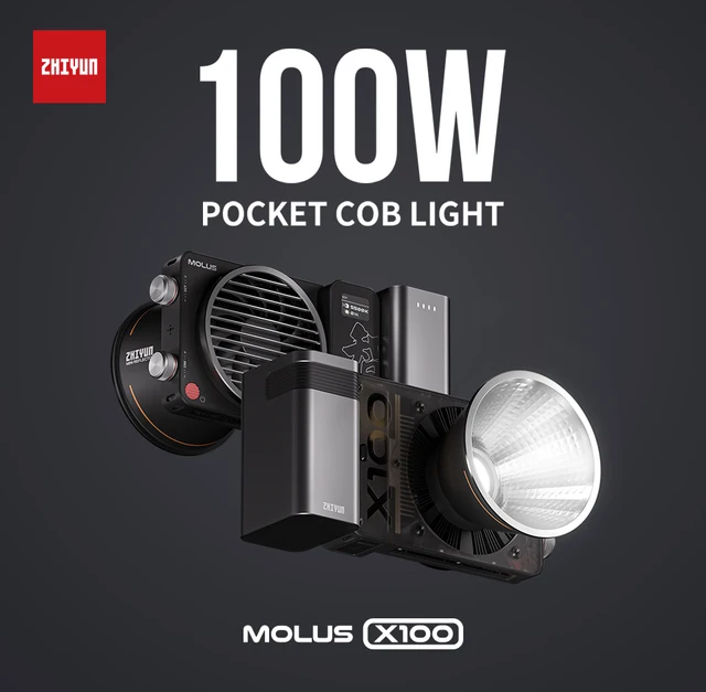 ZHIYUN MOLUS Ｘ100 LEDライト Molus X100 | Cob Light | Photography Lights – ZHIYUN Store