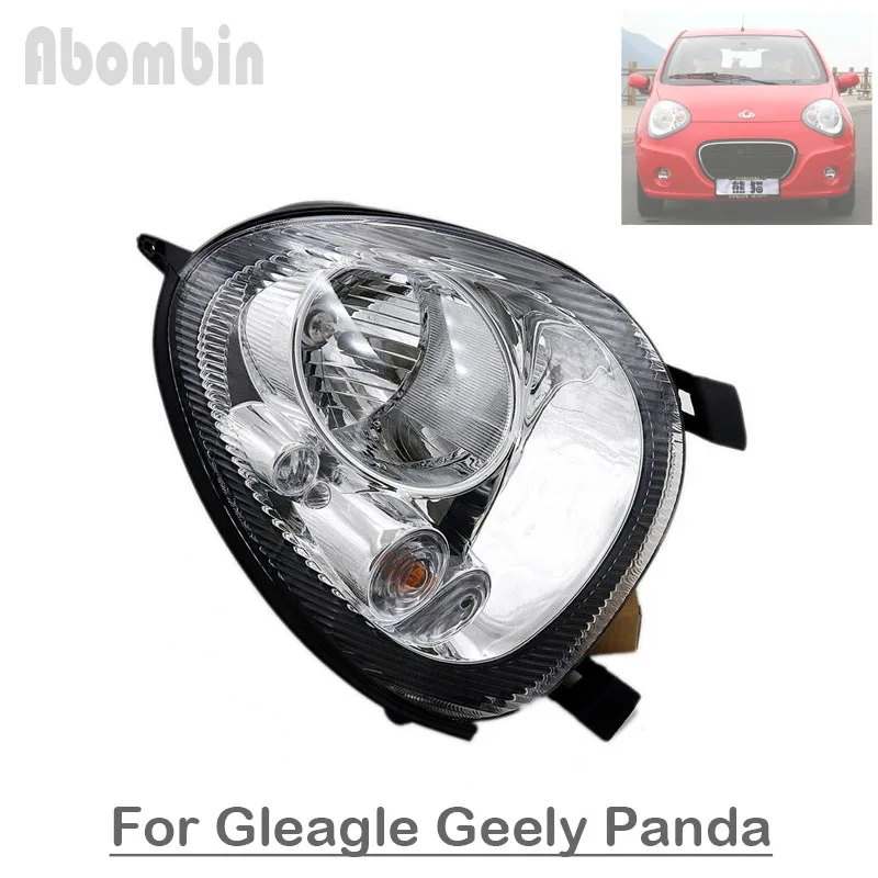

Auto Front Bumper Light head Light Cover Head Lamp Housing For Gleale Geely Panda