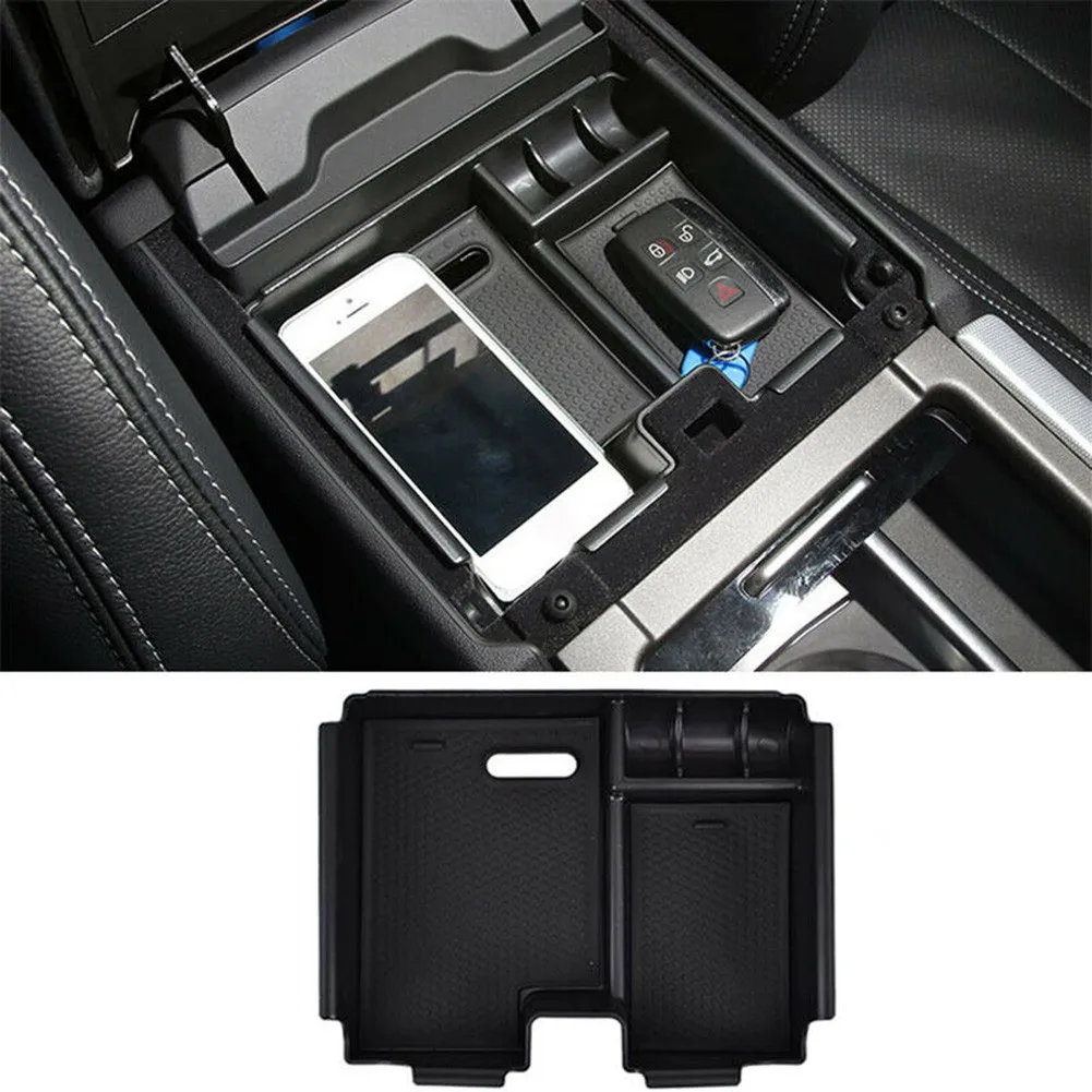 

Center Console Organizer Tray With Non-slip Rubber Mats For Land Rover Range Rover Evoque L538 2011-2017