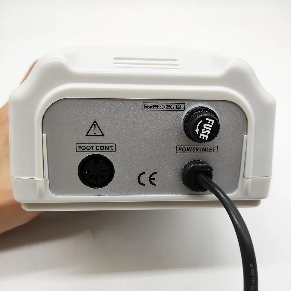 Electric Nail Drill Strong 210 207B Manicure Machine Pedicure Nails Tools 40000 rpm 105L Handpiece Nail File Equipment 6