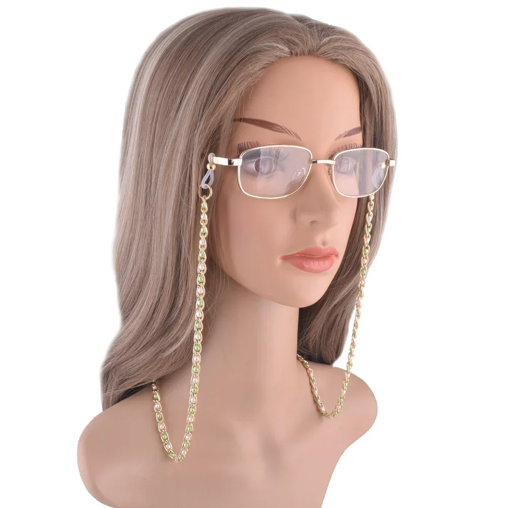 

Gold Glasses Chains Women Men Neck Glasses Cord Holder Sunglasses Rope Hang Masks Necklaces Fashion Eyeglass Eyewear Lanyard