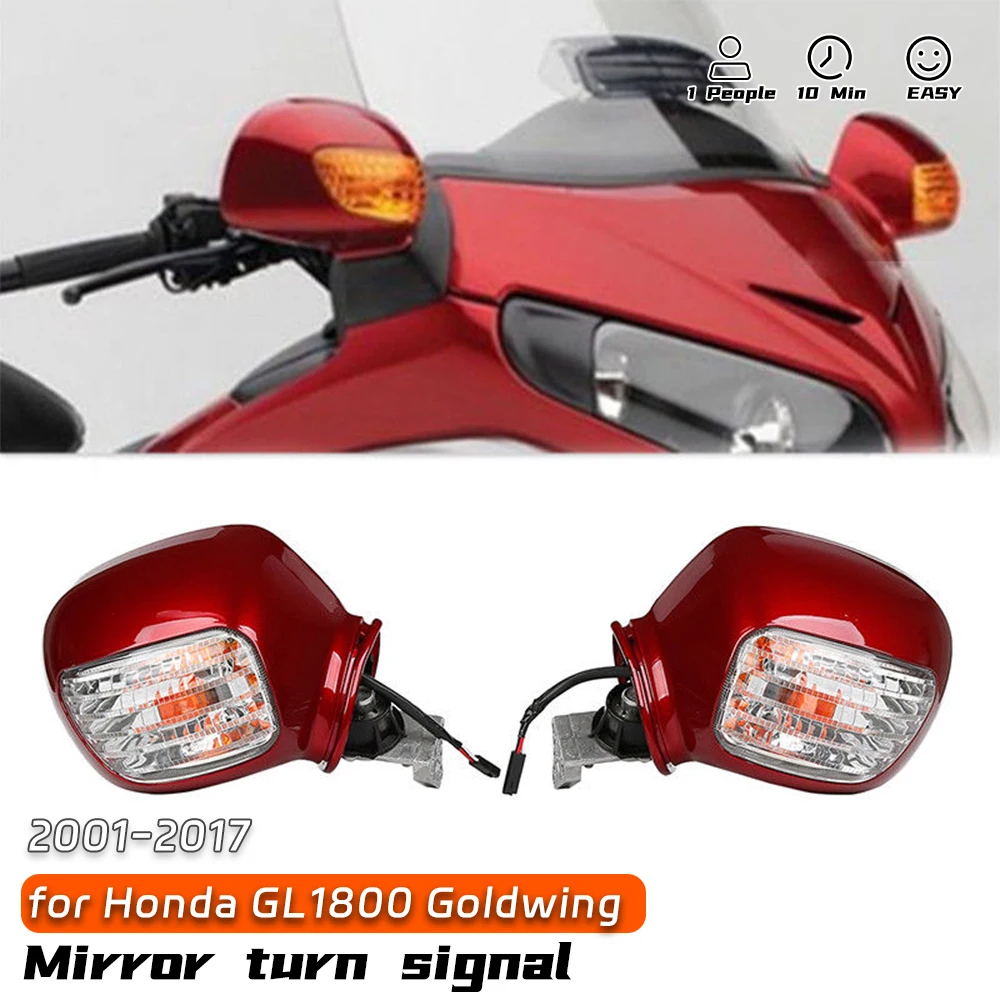 Left Rear View Mirror Mount Bracket Fit Honda Goldwing GL1800 2001-201