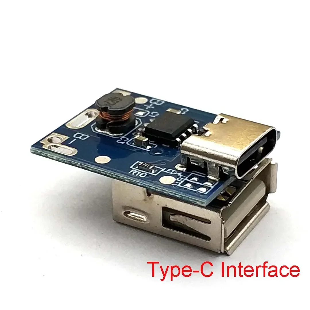 5V Boost Converter Step-Up Power Module Lithium Battery Charging Protection Board LED Display USB For DIY Charger, battery charger