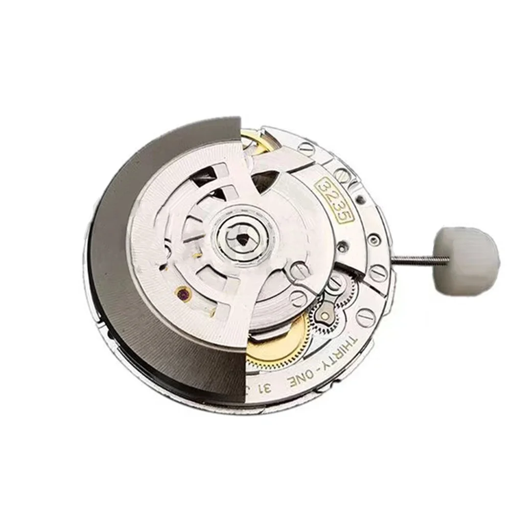 

3235 Mechanical Movement Blue Hairspring 31 Jewels Replacement Movement