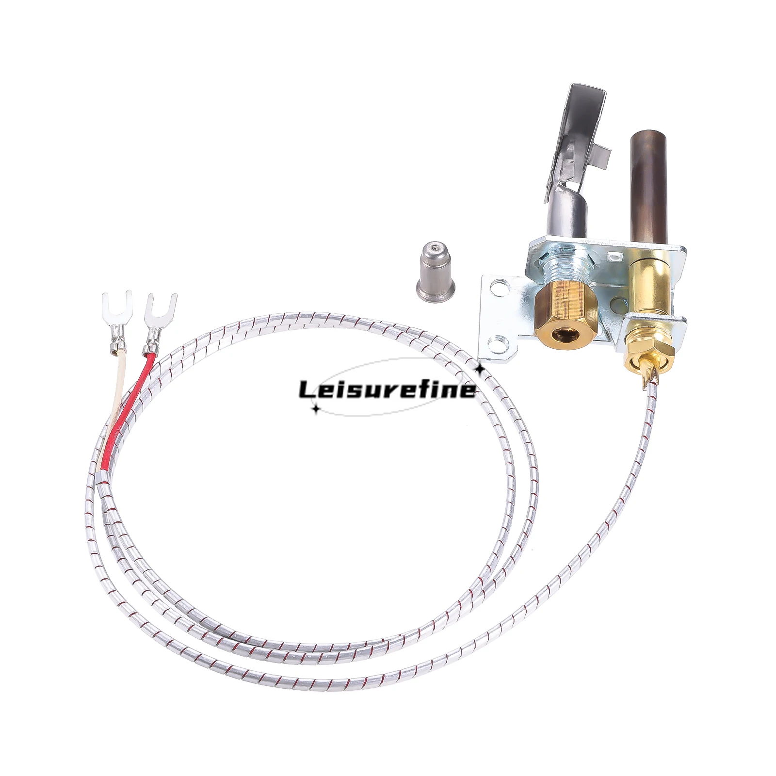 Montagem Termopilha Orifício de Gás Natural e Propano para Fritadeira Cecilware Fritadeira Imperial Série Vulcan Hart Queimador Piloto 1kit 750 mv