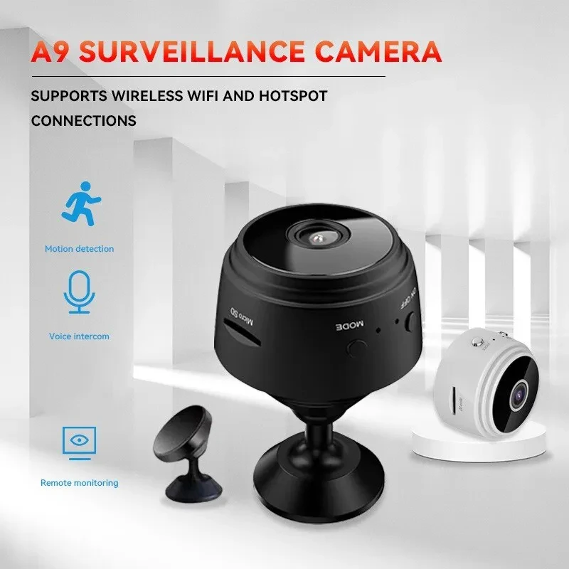 

A9 Mini Camera 1080p HD ip Camera Night Version Micro Camera Voice Video Recorder Wireless Security Mini Camcorders Wifi Cameras