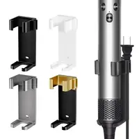 Wall Mount Holder For Dyson Styler Hair Curling Iron Aluminum Organizor Storage Rack Suitable Various Curly Hair Sticks 1