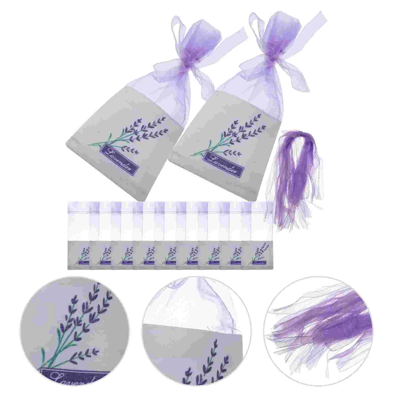 

Empty Sachets Bag Flower Printing Lavender Fragrance Sachet Bags for Dry Flowers Storage Fragrance Lavender Sachet Bag