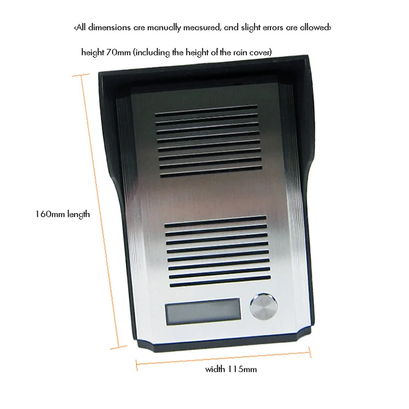 Door Phone System, Doorbell Intercom Entry System, Wired Intercom Doorbell Kits, Door Intercom, Support Unlock Release