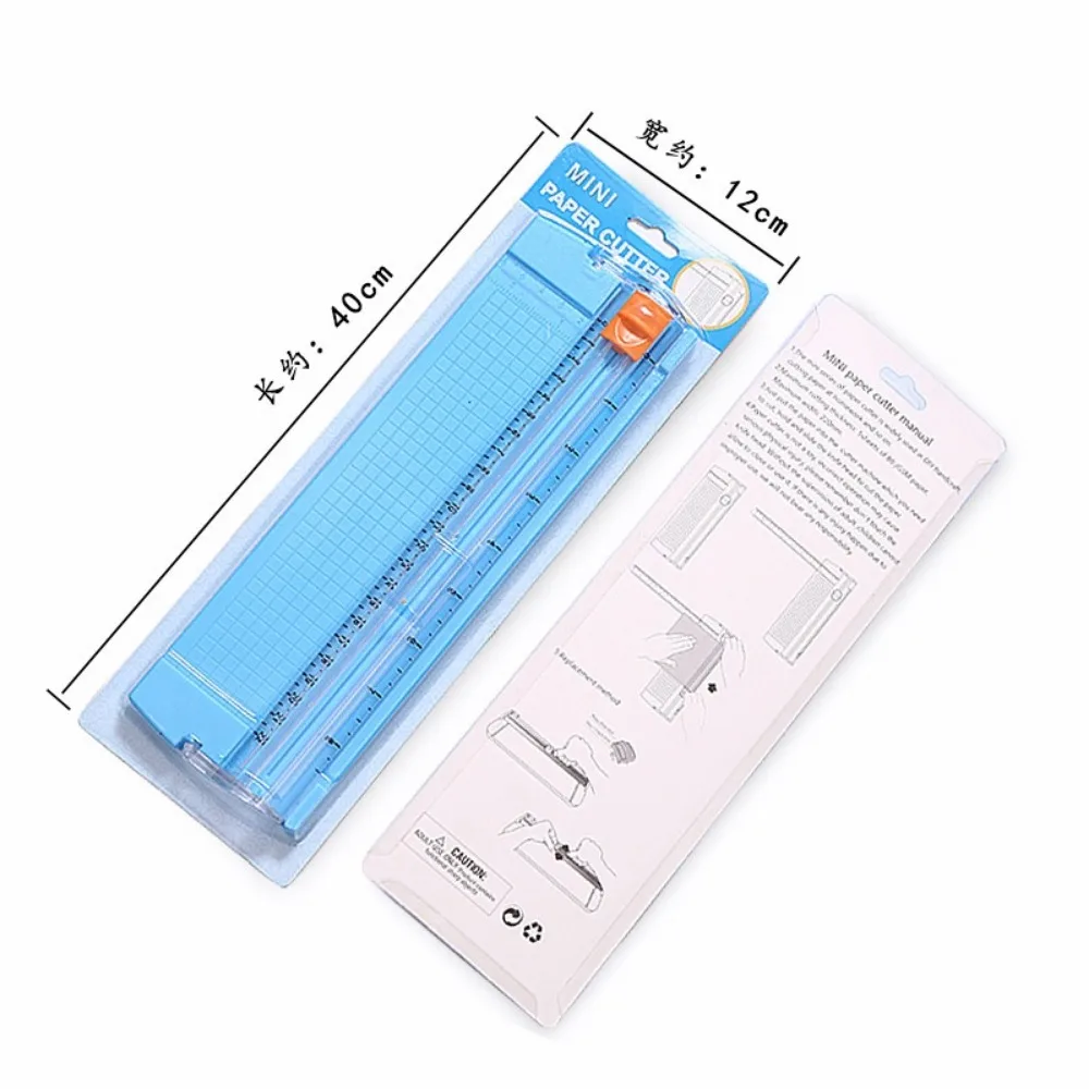Mini taglierina di carta portatile A3 A4 Fotografia Taglierina per carte fotografiche Lama di ricambio sostituibile Cancelleria per ufficio scolastico per studenti - immagine 6