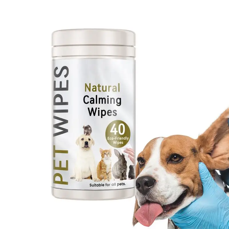 

Pet Wipes Dog Ear Wipes All Purpose Pet Grooming Wipes Safety For Dogs Cats Cleaning Eyes Ears Paws Body Nose Bum Grooming Tool