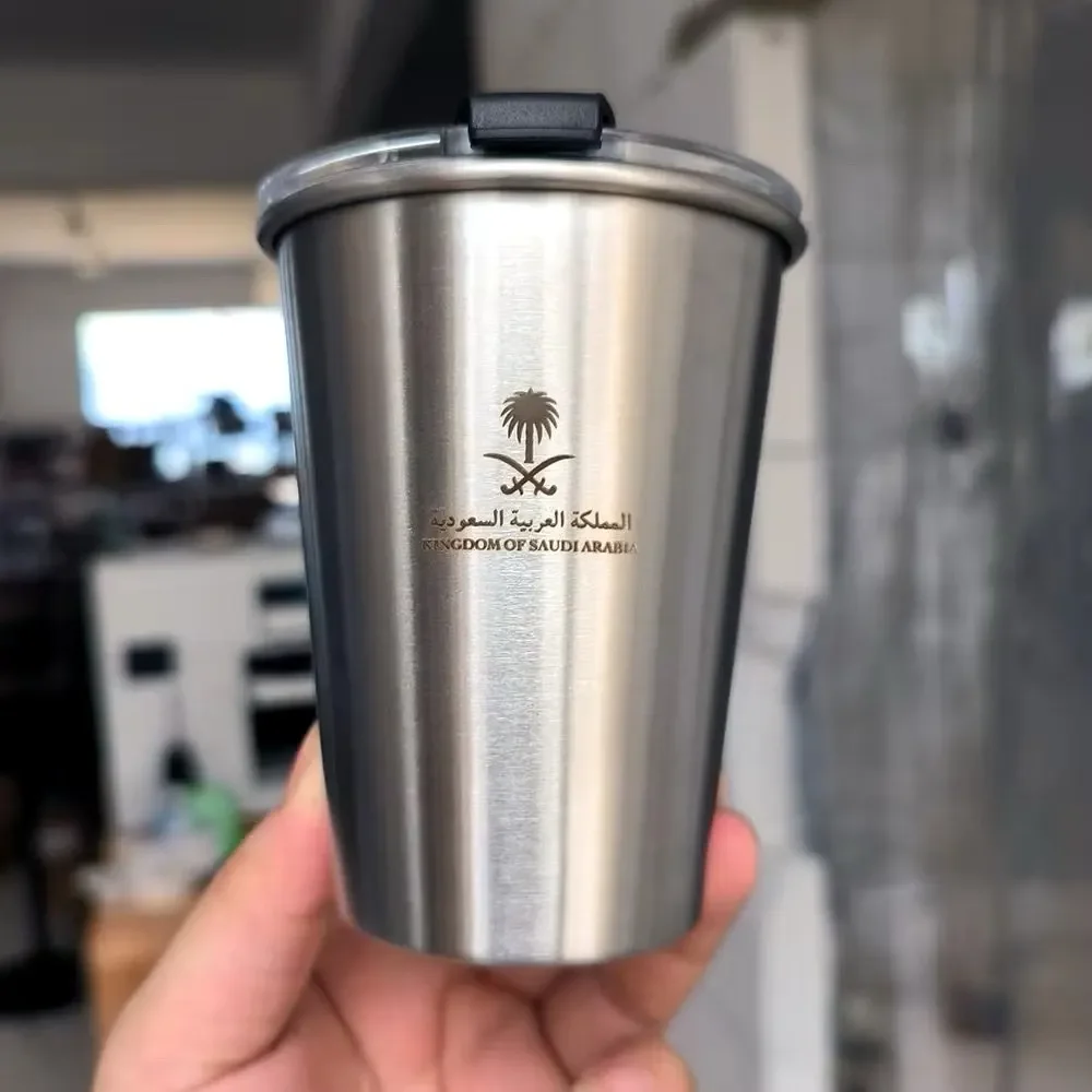 Custom Logo Coffee Set - علبة قهوة شعار مخصص طقم ق...