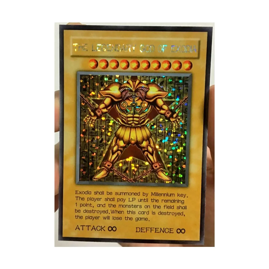 

Yu Gi Oh Exodia The Forbidden One DIY Toys Hobbies Hobby Collectibles Game Collection Anime Cards