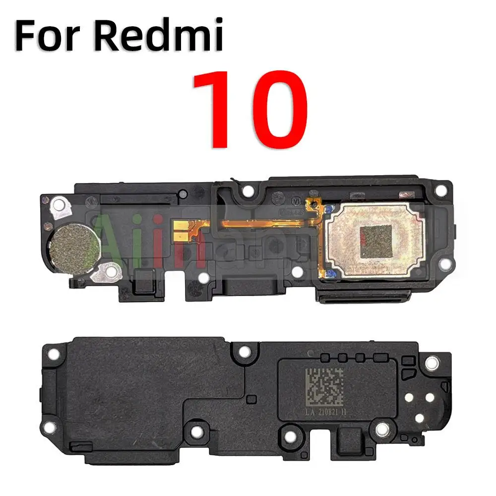 AiinAnt For Xiaomi Redmi Note 10 10X Pro 4G 5G Plus Loud Speaker Bottom Loudspeaker Sound Buzzer Flex Cable Phone Spare Parts