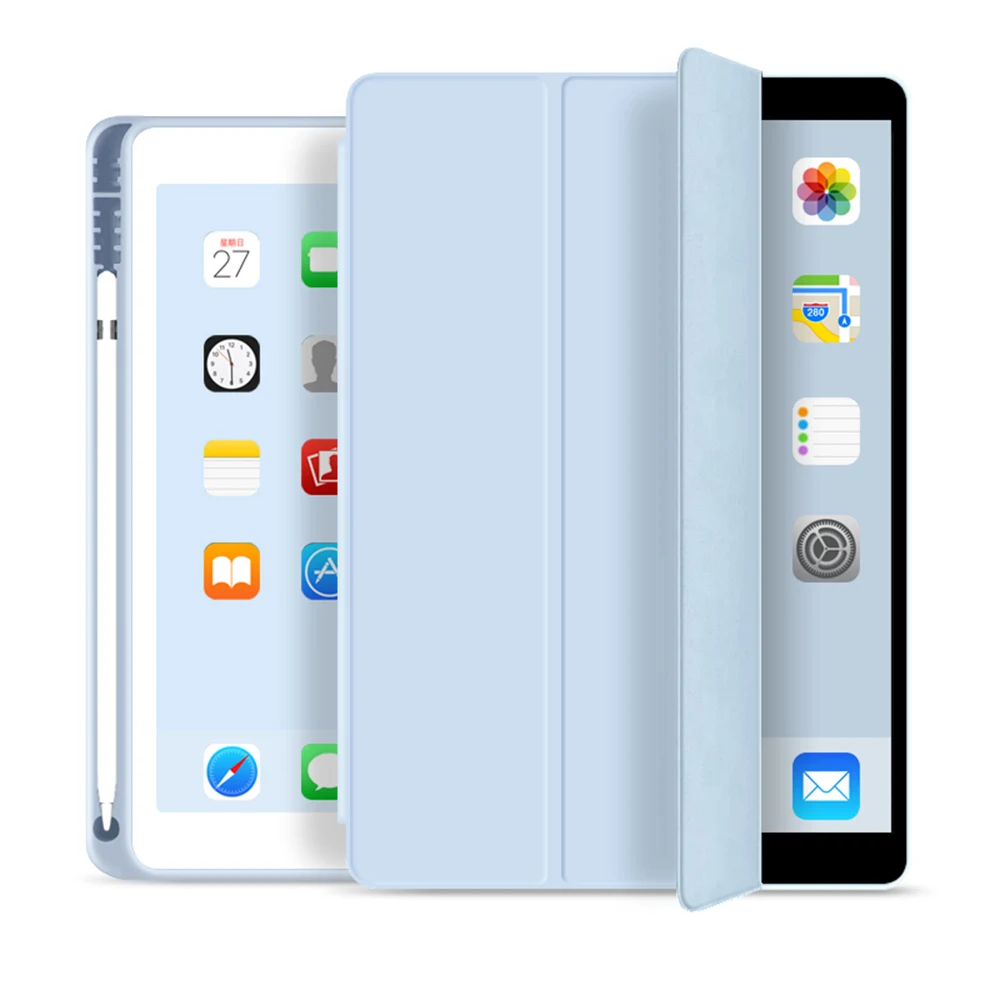 Smart Tablet Case with Pencil Holder